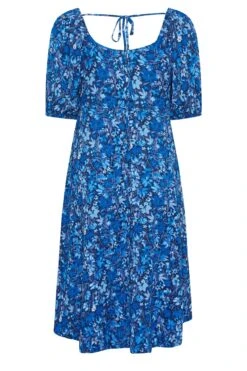 YOURS - Robe Midaxi Bleue Floral En Jersey 15 YOURS - Robe Midaxi Bleue Floral En Jersey -GrandeTendance Boutique d11361f0 c871 42 137513 Y