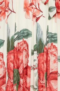 YOURS - Robe Cache-Coeur Midaxi Blanche Floral -GrandeTendance Boutique d2d0b2c8 4fc4 4f 302106 Z