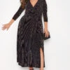 YOURS LONDON - Robe Noire Paillettée Longueur Maxi 1 YOURS LONDON - Robe Noire Paillettée Longueur Maxi -GrandeTendance Boutique d38cacb4 d1a1 42 161641 A