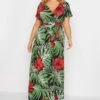 YOURS - Robe Rouge & Verte Maxi Imprimé Tropical 1 YOURS - Robe Rouge & Verte Maxi Imprimé Tropical -GrandeTendance Boutique d5b96925 7550 45 301697 A