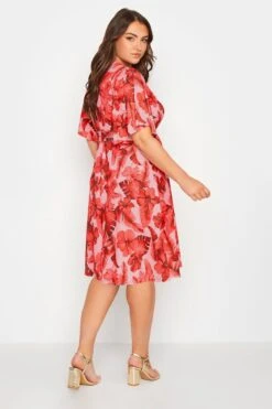YOURS LONDON - Robe Rose Imprimé Tropical Cache-Coeur 11 YOURS LONDON - Robe Rose Imprimé Tropical Cache-Coeur -GrandeTendance Boutique d68b1608 72ed 44 162202 C