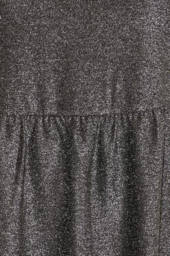 Robe Argentée Smocké Manches Courtes Volantées 13 Robe Argentée Smocké Manches Courtes Volantées -GrandeTendance Boutique d7ada909 82f4 41 137243 Z