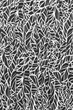 YOURS - Robe Noire Maxi Plissée Design Floral -GrandeTendance Boutique d8f46a59 bc3f 49 137426 Z