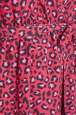 YOURS LONDON - Robe Rouge Cache-Coeur Léopard -GrandeTendance Boutique d95a5d69 0988 4a 161728 Z