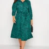 YOURS LONDON - Robe Verte Manches Longues Animal 2 YOURS LONDON - Robe Verte Manches Longues Animal -GrandeTendance Boutique da361f08 b03a 43 161608 A