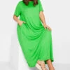 LIMITED COLLECTION - Robe Verte Pomme Longue Maxi -GrandeTendance Boutique da81f59b f559 46 215718 B