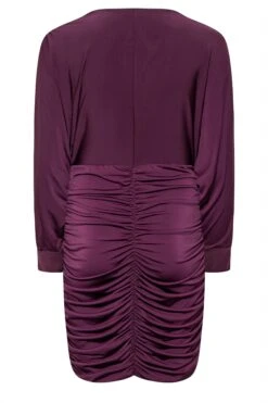 YOURS LONDON - Robe Violette Plissée Décolleté Manches Longues 15 YOURS LONDON - Robe Violette Plissée Décolleté Manches Longues -GrandeTendance Boutique da826a46 5d57 43 161810 Y