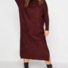 Robe En Maille Rouge Vin -GrandeTendance Boutique db78f256 287e 45 192604 B