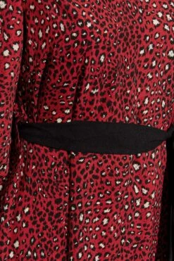 YOURS LONDON - Robe Rouge Imprimé Animal Avec Ceinture 13 YOURS LONDON - Robe Rouge Imprimé Animal Avec Ceinture -GrandeTendance Boutique dd47e567 109d 4a 161620 Z