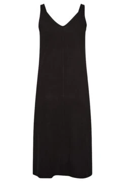 YOURS - Robe De Plage Noire Longueur Midi 15 YOURS - Robe De Plage Noire Longueur Midi -GrandeTendance Boutique dd719b79 35c8 48 150354 Y