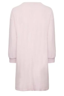 YOURS - Robe Rose Poudré Midi Toucher Doux -GrandeTendance Boutique dda82789 52bc 4a 301735 YR