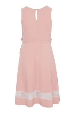 YOURS LONDON - Robe Rose Patineuse Avec Ceinture -GrandeTendance Boutique dedef280 2cc2 4e 161366 Y