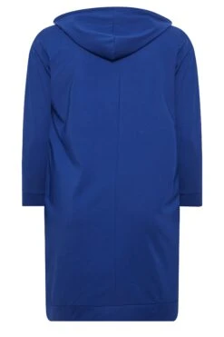YOURS - Robe-Pull Bleue Roi à Capuche & Poches -GrandeTendance Boutique df38c702 d79c 46 301729 Y