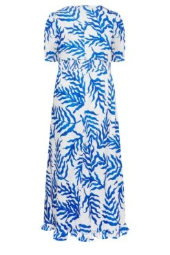 LIMITED COLLECTION - Robe Blanche Floral Bleue Volanté 15 LIMITED COLLECTION - Robe Blanche Floral Bleue Volanté -GrandeTendance Boutique e2ef5a34 4360 4a 215792 Y