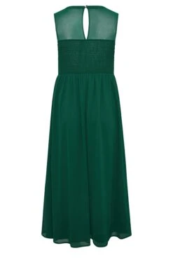 YOURS LONDON - Robe Verte Forêt Maxi En Mousseline Demoiselle D'Honneur -GrandeTendance Boutique e6e98a57 3e7f 41 161891 Y