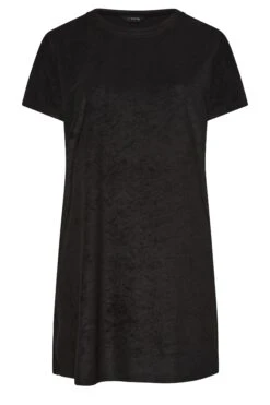 YOURS - Robe-T-Shirt De Plage Séchante Noire 14 YOURS - Robe-T-Shirt De Plage Séchante Noire -GrandeTendance Boutique e92cc478 4690 44 150340 X