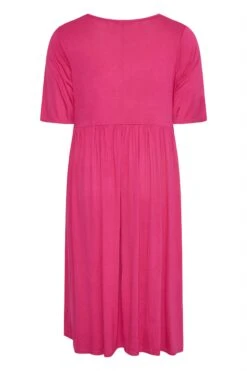 LIMITED COLLECTION - Robe Midi Rose Design Uni -GrandeTendance Boutique ea32cc1e 511d 44 214693 Y