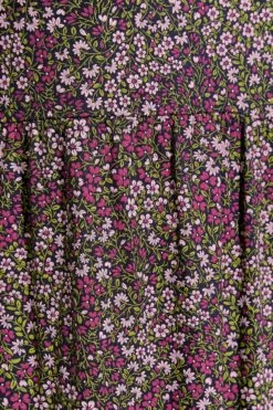 Robe Midaxi Noire En Imprimé Floral Volanté 13 Robe Midaxi Noire En Imprimé Floral Volanté -GrandeTendance Boutique ed44145c 1501 45 137242 Z