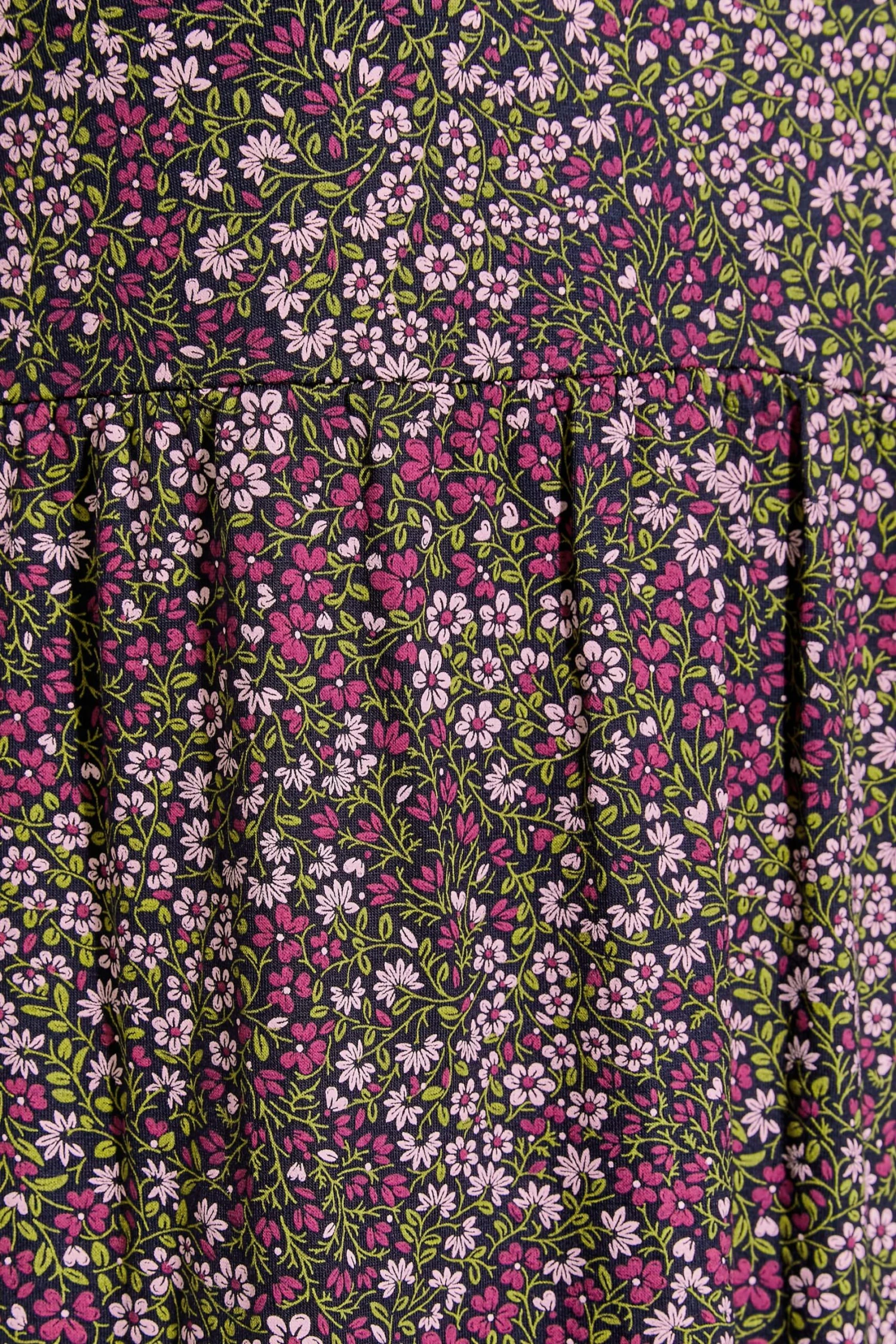 Robe Midaxi Noire En Imprimé Floral Volanté 7 Robe Midaxi Noire En Imprimé Floral Volanté – Image 5