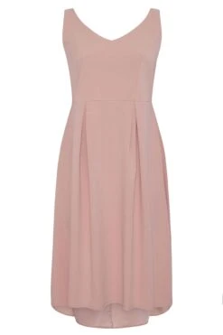 YOURS LONDON - Robe Rose Plissée Ourlet Plongeant 12 YOURS LONDON - Robe Rose Plissée Ourlet Plongeant -GrandeTendance Boutique ee983d10 724f 4d 161364 F