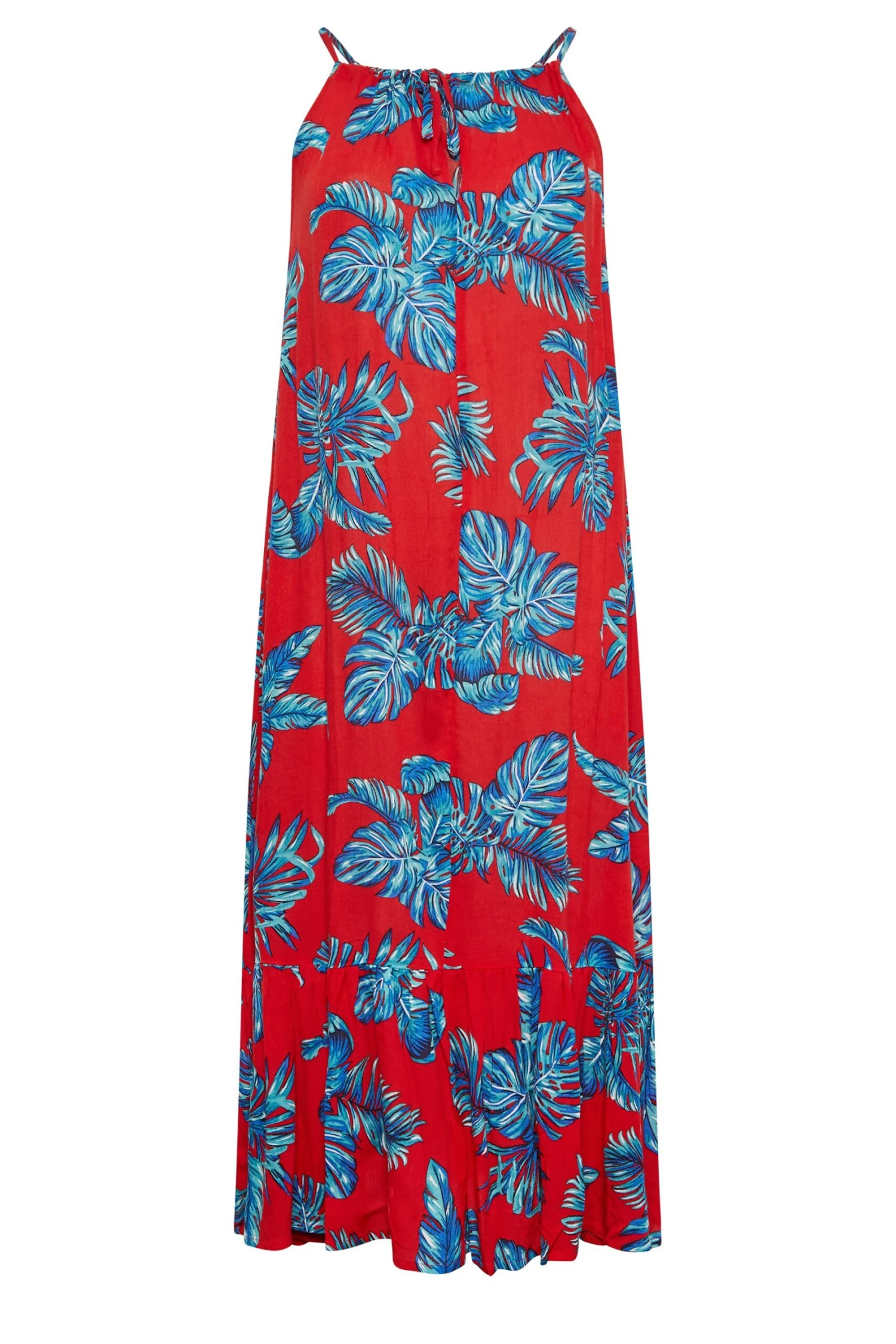 YOURS - Robe De Plage Tropicale Rouge & Bleue 8 YOURS - Robe De Plage Tropicale Rouge & Bleue â Image 6