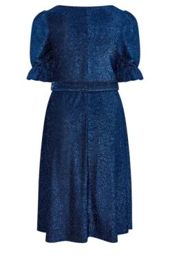 YOURS LONDON - Robe Bleue Paillettée Manches Courtes Bouffantes 15 YOURS LONDON - Robe Bleue Paillettée Manches Courtes Bouffantes -GrandeTendance Boutique f0b83dc3 1256 40 161820 Y