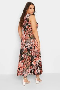 YOURS - Robe Maxi Noire Cache-Coeur Floral Orange 11 YOURS - Robe Maxi Noire Cache-Coeur Floral Orange -GrandeTendance Boutique f236c82f dfb9 49 301901 C