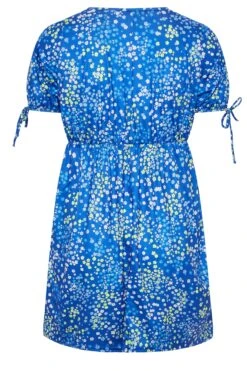 LIMITED COLLECTION - Robe Courte Bleue En Floral 19 LIMITED COLLECTION - Robe Courte Bleue En Floral -GrandeTendance Boutique f2834b0a dbcc 48 215779 Y
