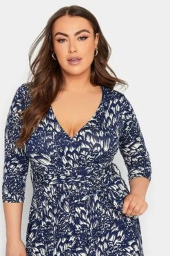 Robe Bleue Marine Imprimé Abstrait En Manches Longues 12 Robe Bleue Marine Imprimé Abstrait En Manches Longues -GrandeTendance Boutique f61100fc 25b5 4a 301892 D