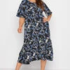 Robe Volantée Noire & Bleue Floral 1 Robe Volantée Noire & Bleue Floral -GrandeTendance Boutique f61c0f5b c0c5 43 300801 A