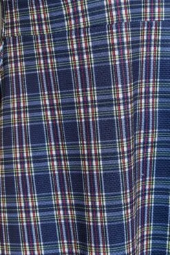 Robe Midi Bleue Foncée à Carreaux Volanté -GrandeTendance Boutique f8a1a284 55e9 46 174143 Z