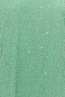 LUXE - Robe Coupe Droite Vert Pistache à Sequins -GrandeTendance Boutique f8cf5795 4ae8 40 161876 Z