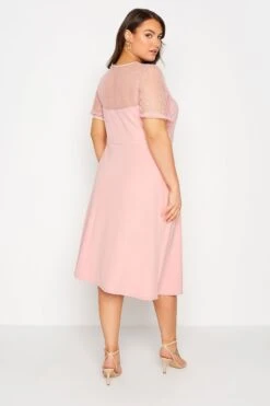 YOURS LONDON - Robe Rose Poudré Midi Manches En Filet 11 YOURS LONDON - Robe Rose Poudré Midi Manches En Filet -GrandeTendance Boutique f9567b62 8dc5 4b 161379 C