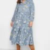 YOURS - Robe Bleue Imprimé Floral Jaune 2 YOURS - Robe Bleue Imprimé Floral Jaune -GrandeTendance Boutique fa516899 7f44 41 301170 A
