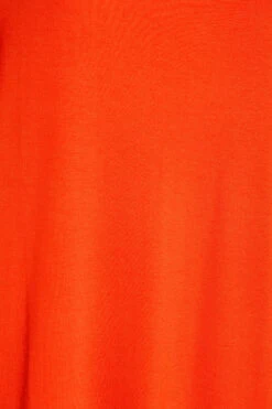 Robe T-Shirt Orange Manches Courtes -GrandeTendance Boutique fa876d52 c90b 4b 137208 Z