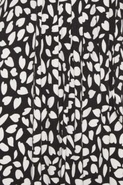 YOURS - Robe Noire Animal Maxi Cache-Coeur -GrandeTendance Boutique fb56047b 4845 4d 302059 Z