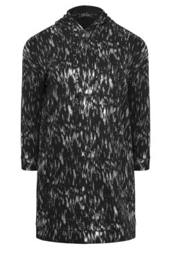 YOURS LUXURY - Robe-Pull Noire Aluminium à Capuche 18 YOURS LUXURY - Robe-Pull Noire Aluminium à Capuche -GrandeTendance Boutique fe716af0 b2cc 47 301466 X