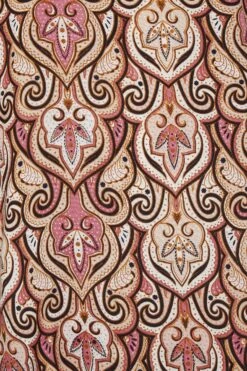 YOURS - Robe Marron Paisley Coupe Droite -GrandeTendance Boutique ffcfbae3 5e40 4c 137531 Z