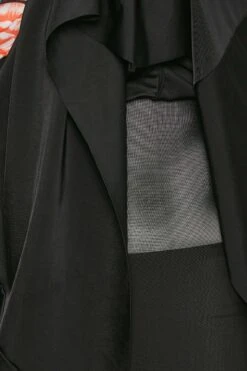 YOURS - Robe De Bain Noire & Tropical Ourlet Roulanté 23 YOURS - Robe De Bain Noire & Tropical Ourlet Roulanté -GrandeTendance Boutique fff46c57 c401 41 150302 Z